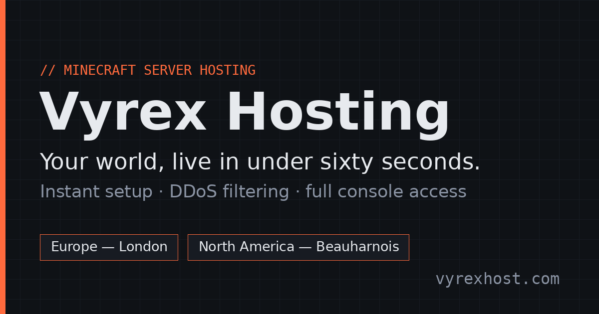 VyrexHost logo
